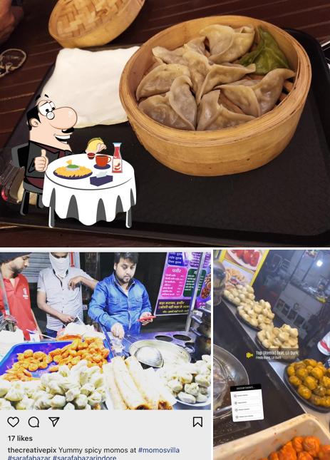 Cheese plate at Momo Villa