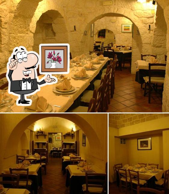 Gli interni di Vecchia Lanzo