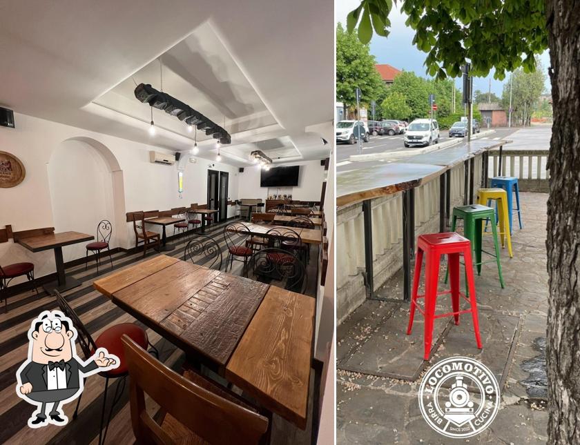 Gli interni di Locomotivo