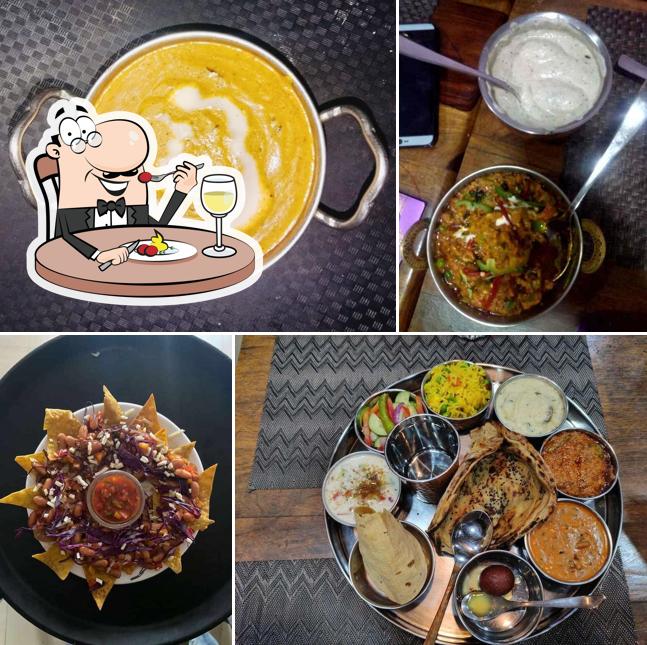 Food at Raise & Rise Restaurant