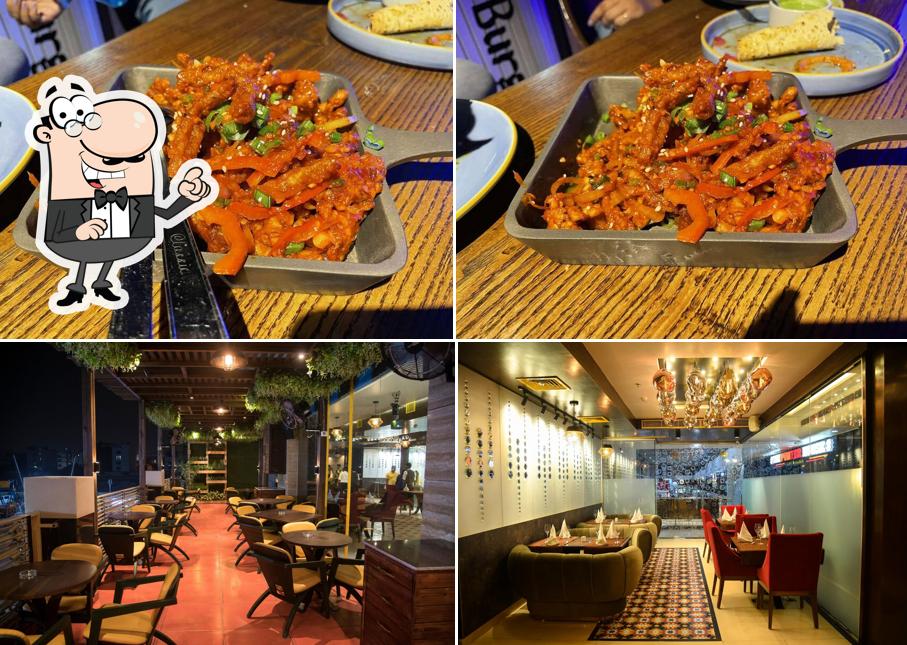 The interior of Symposium World Cuisine