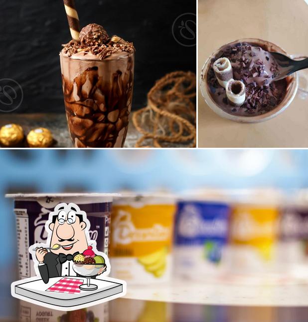 Enjoy one of the sweet dishes