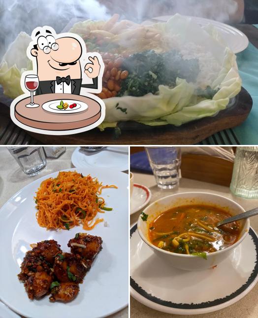 Food at The Legend Restaurant