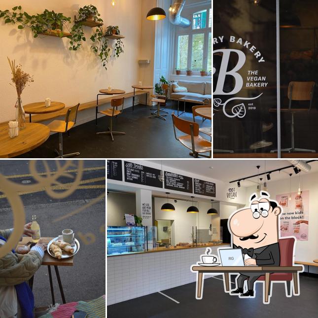 Gli interni di Bakery Bakery Länggasse