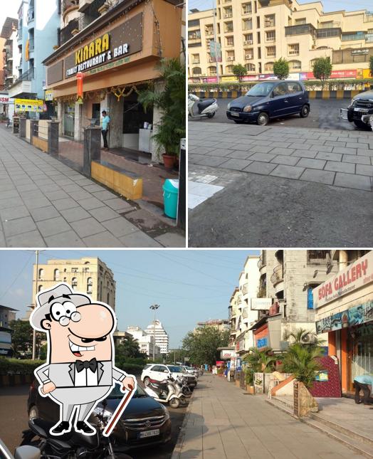 The exterior of Hotel Kinara