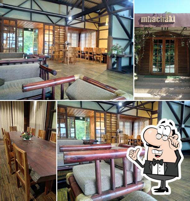 Take a seat at one of the tables at Mhachaki