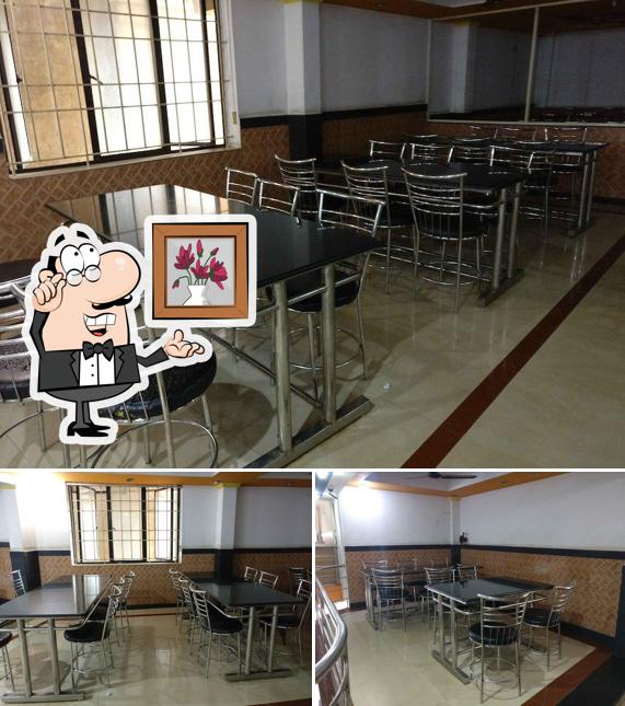 The interior of paradise Restaurant