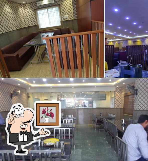 The interior of Chennai Royal Kitchen