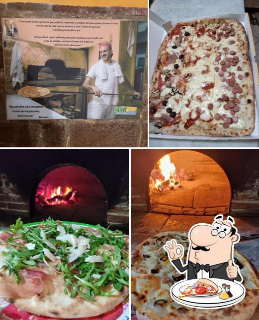 A Pizzeria il Nuovo Millennio, puoi ordinare una bella pizza