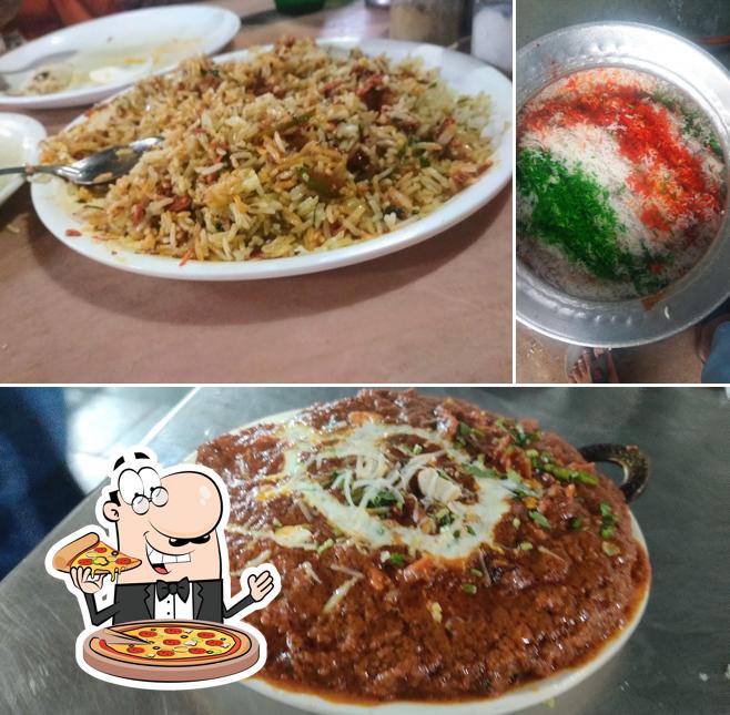 Get pizza at Shahi Fry Center