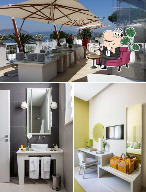 Gli interni di Villa Gervasio