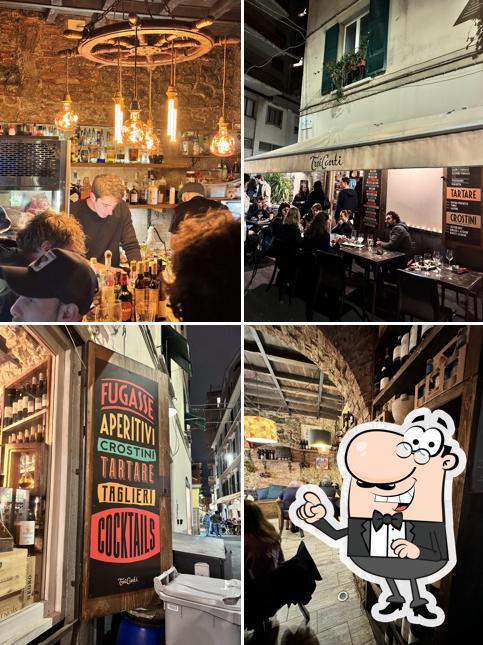 Gli interni di Trei canti