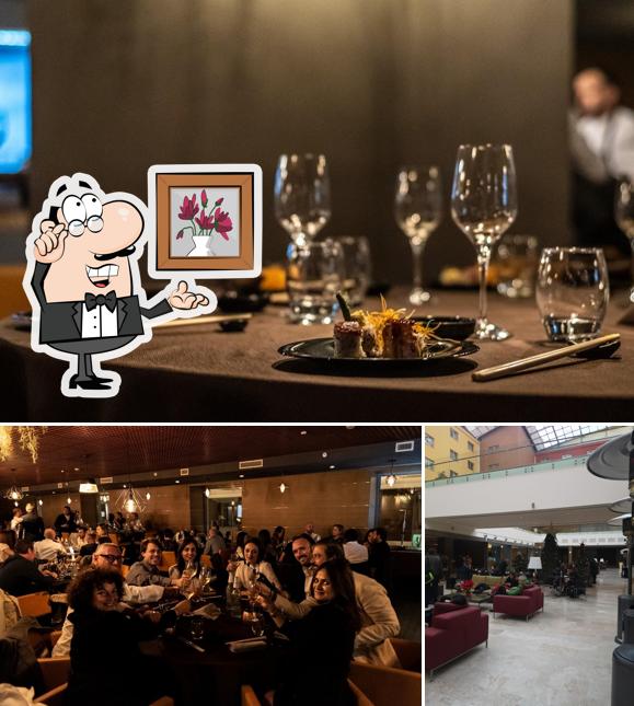 Dai un'occhiata agli interni di Bloo Restaurant