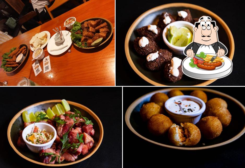 Platos en Capitão Chopp Bar