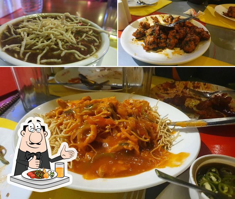 Food at China V'lley Chinese Restaurant