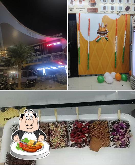 The image of food and exterior at Conical Gaufres_Mota Varachha