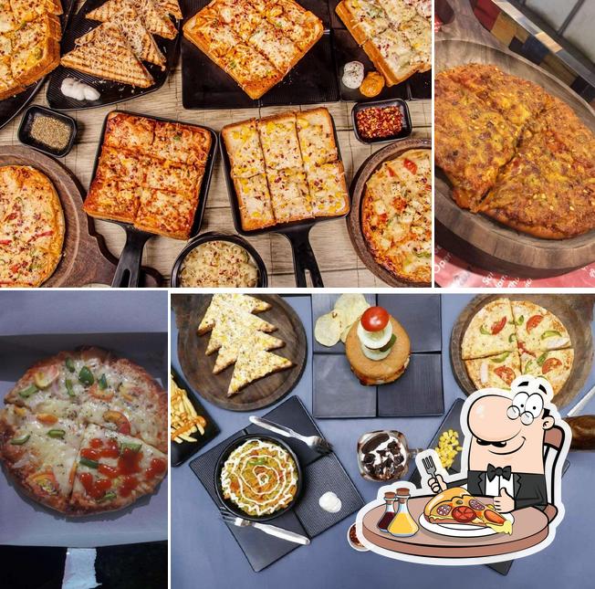 Order pizza at Hot Sandwiches