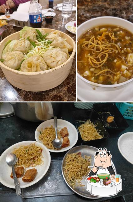 Hot and sour soup at Lakhdatar Multicuisine Restaurant