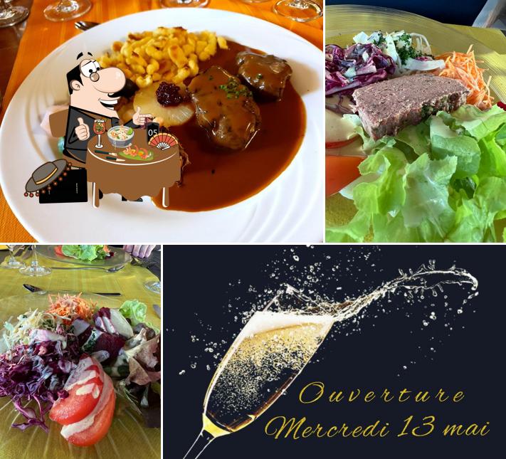 Platti al Auberge Les Viviers