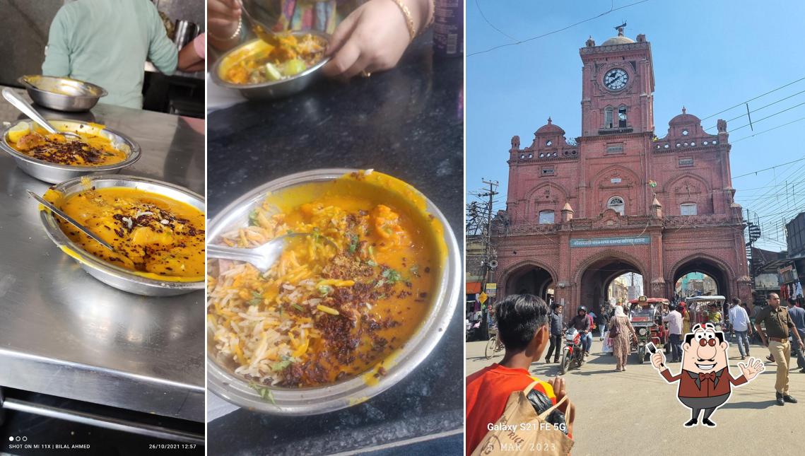 Food at Rehman Biryani