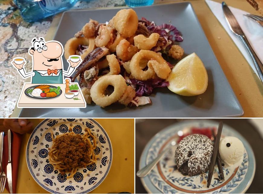 Calamari fritti al Ristorante Il Bacco Toscano