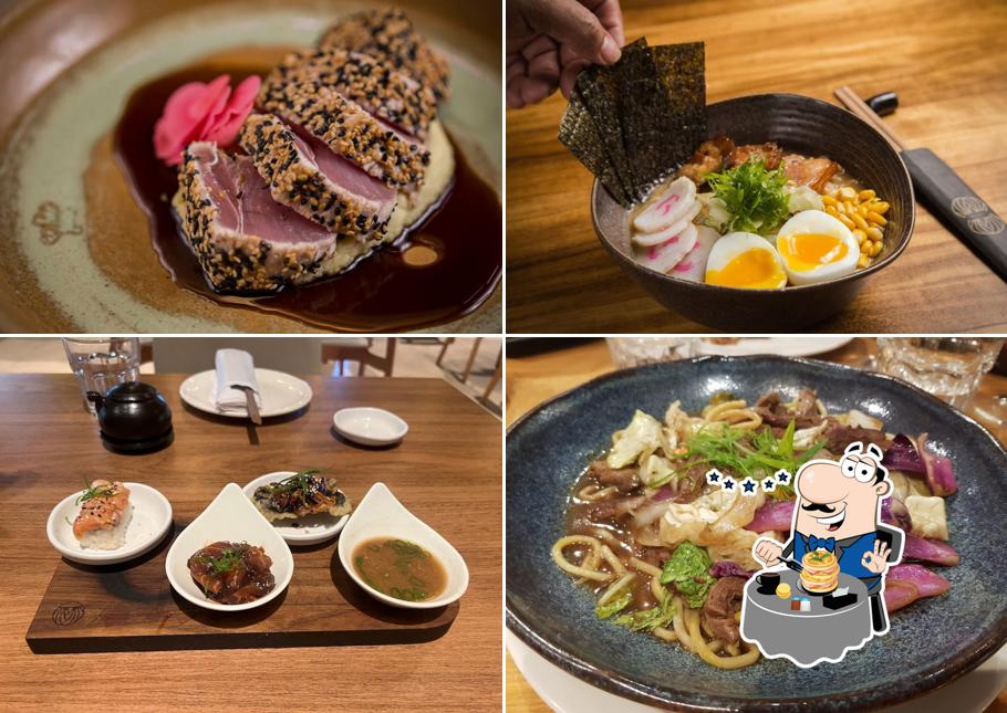 Comida em Ryori Buganvília