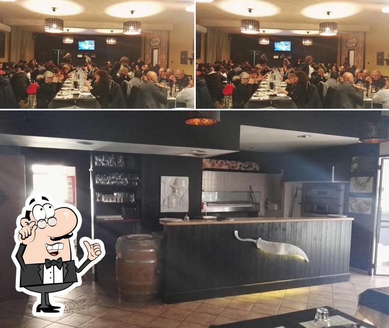 Gli interni di Trattoria Pizzeria Marzarolo