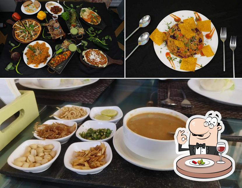 Tortilla soup at RD'S Infusion Global Veg Kitchen Fine Dining Restaurant