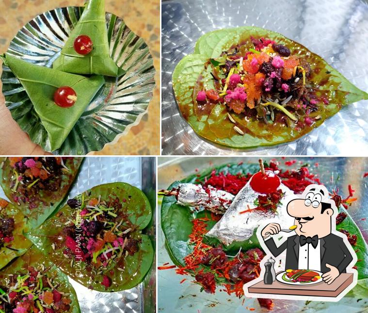 Food at Lalji Paan