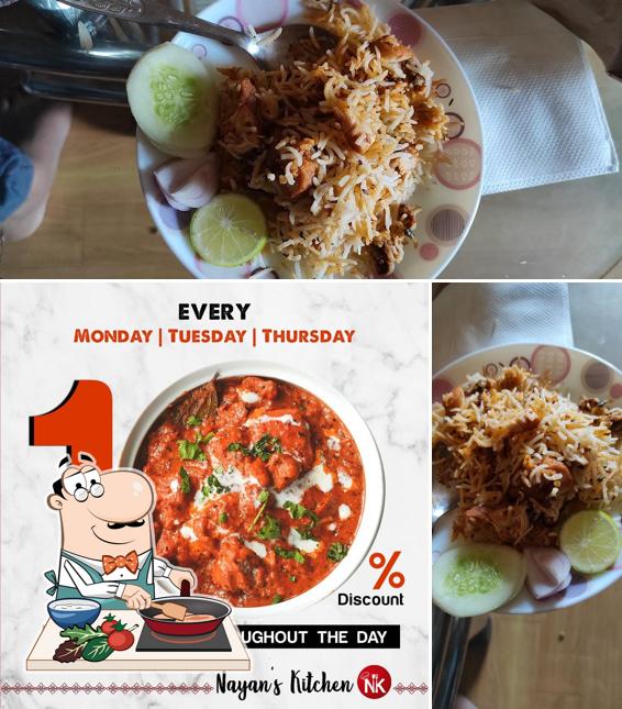 Chicken curry at Nayan's Kitchen