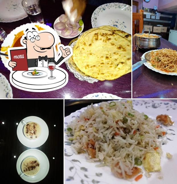 Food at The Laziz Restaurant