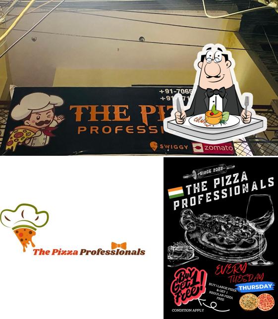 Food at The pizza professionals