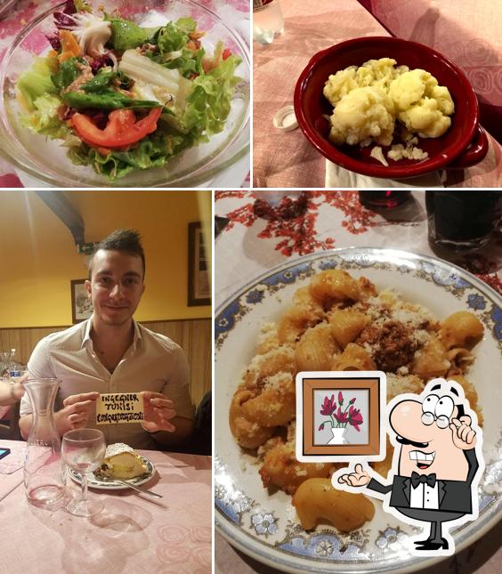 Gli interni di Trattoria da Simona e Paola