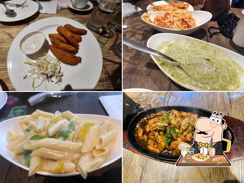 Food at Writer's Café