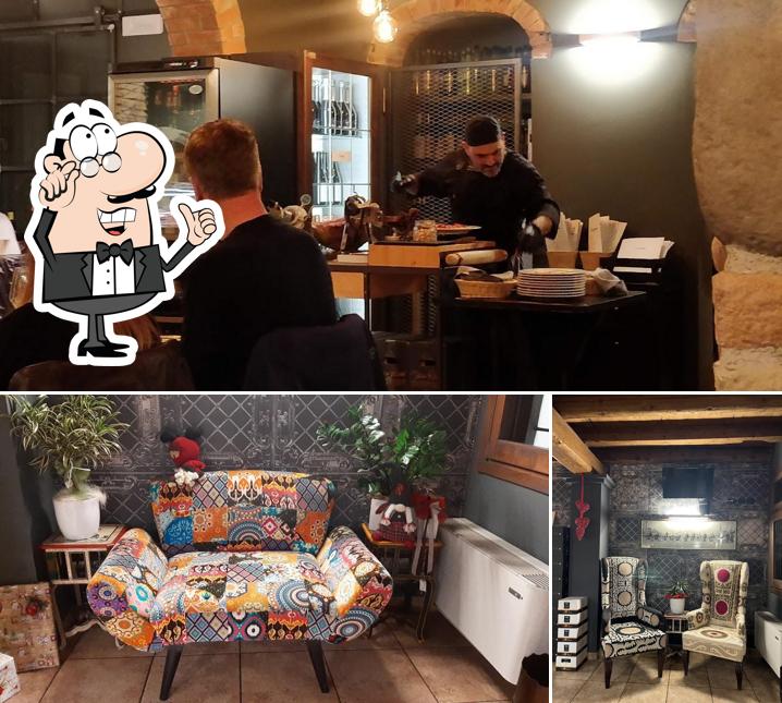 Gli interni di Rugantino