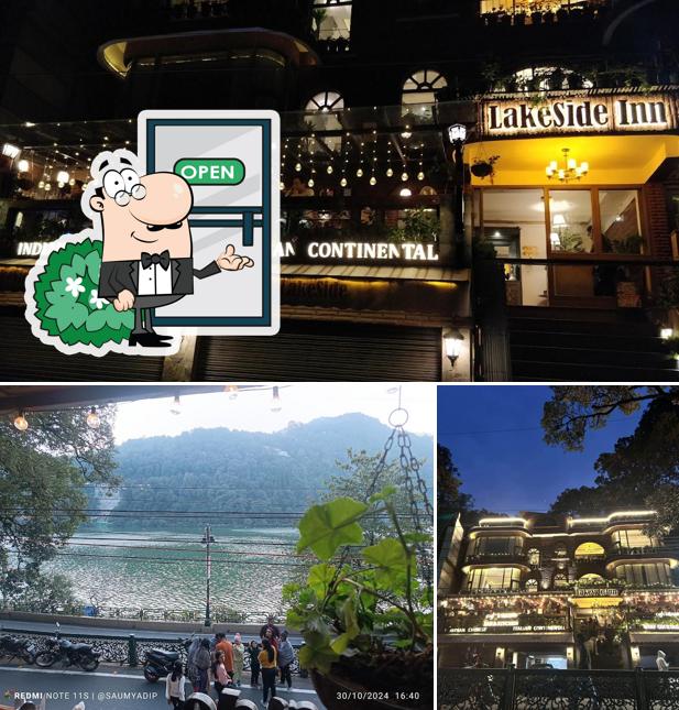 Check out the outside part of Café LakeSide