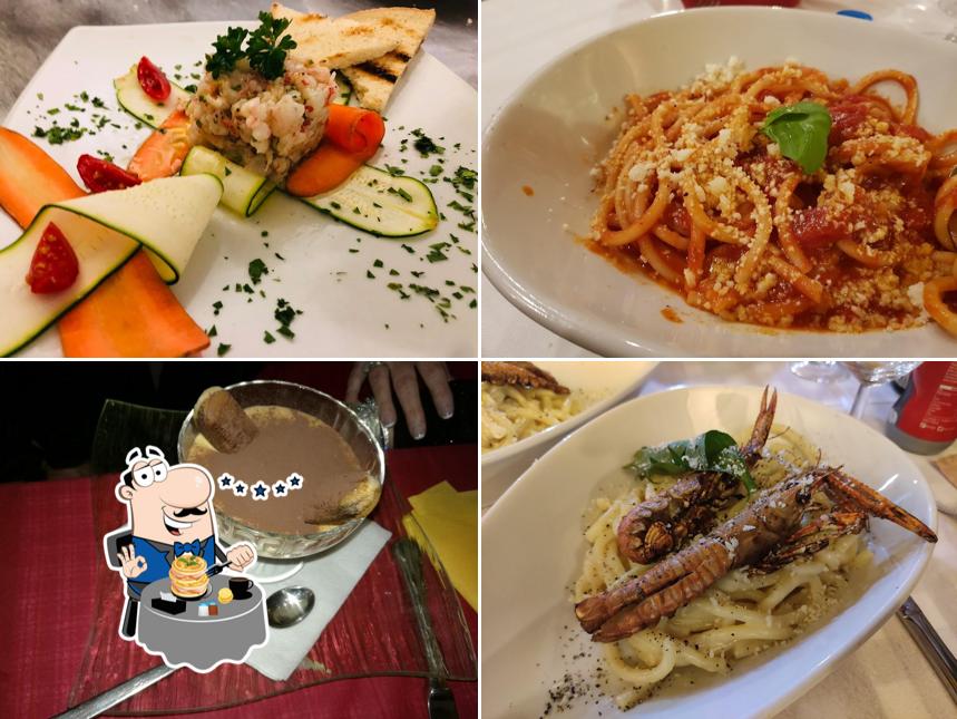 Cibo al Osteria Cacio e Pepe