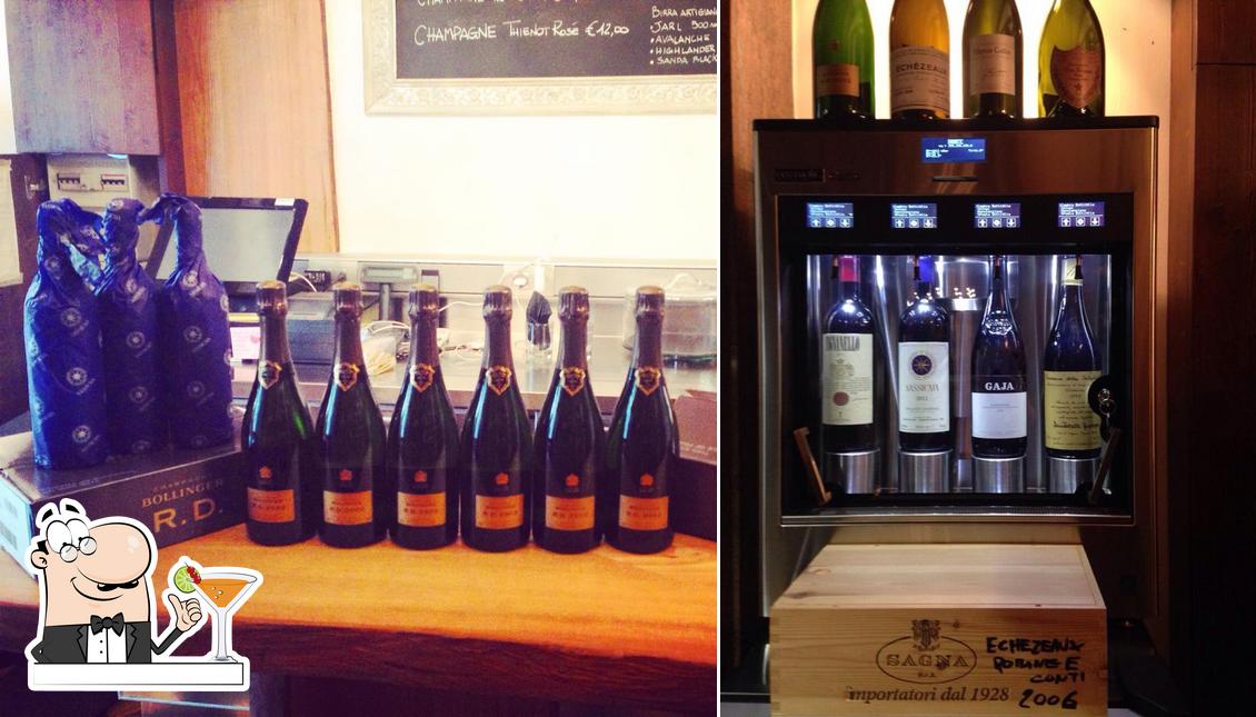 Goditi un drink dal menu