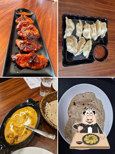 Gyoza at Bario Cafe Momos Restaurant