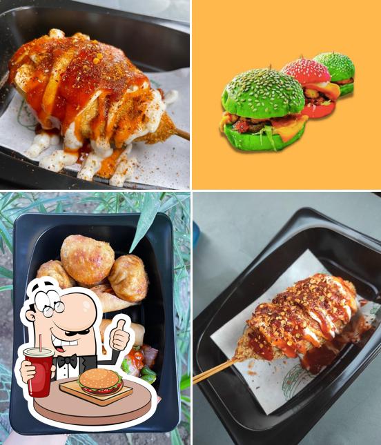 Order a burger at INTERNATIONAL BAWARCHI