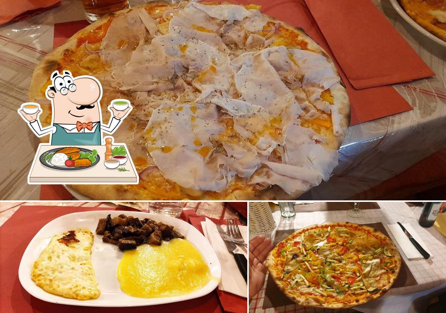 Polenta al Pizzeria Ristorante Capanna Bianca