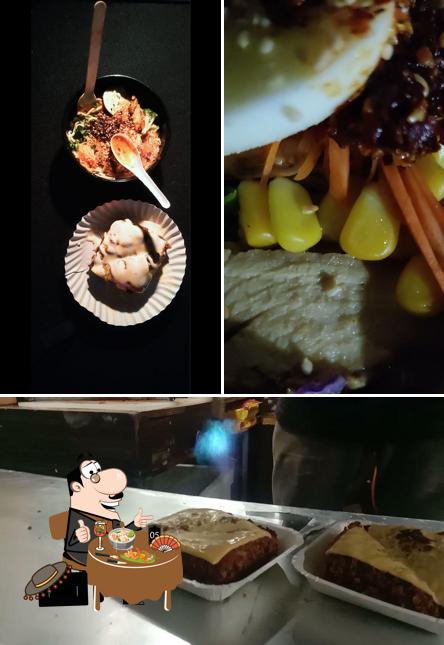 Food at Taj's Korean street food truck