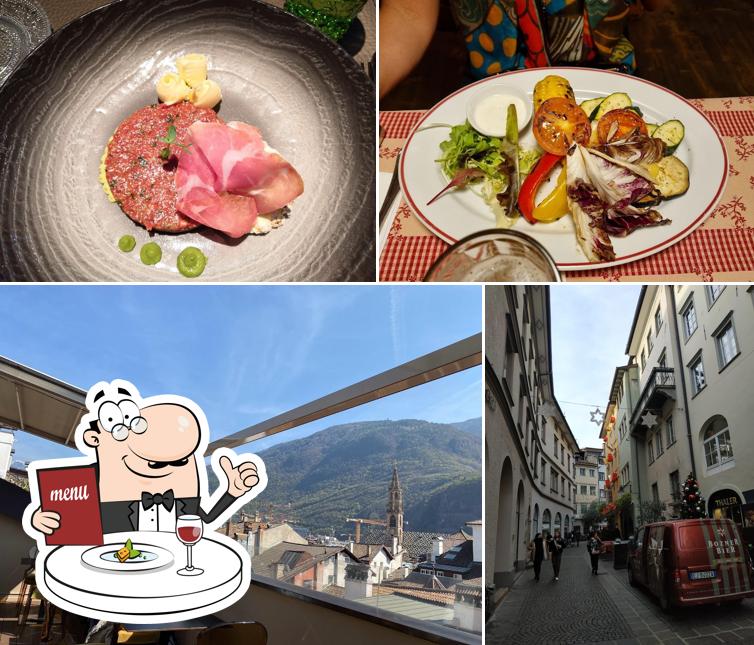 La foto della cibo e esterno di Thaler Cafe Dachterasse