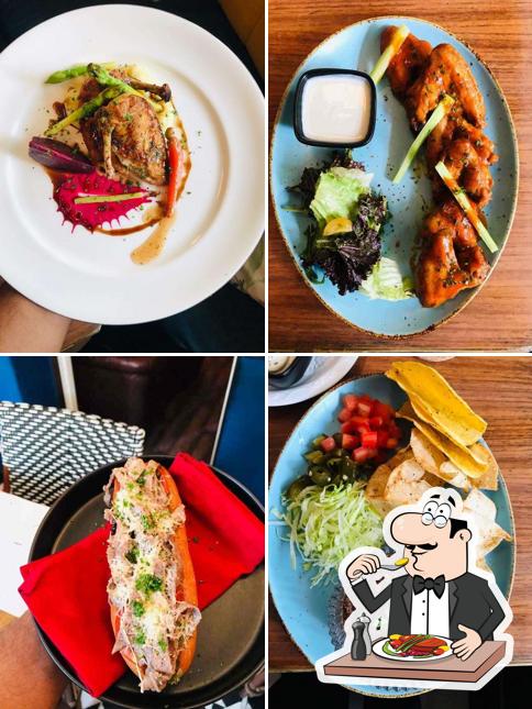 Food at SAZ- American Brasserie