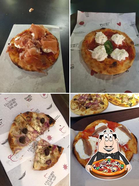 A Trieste Pizza, puoi ordinare una bella pizza