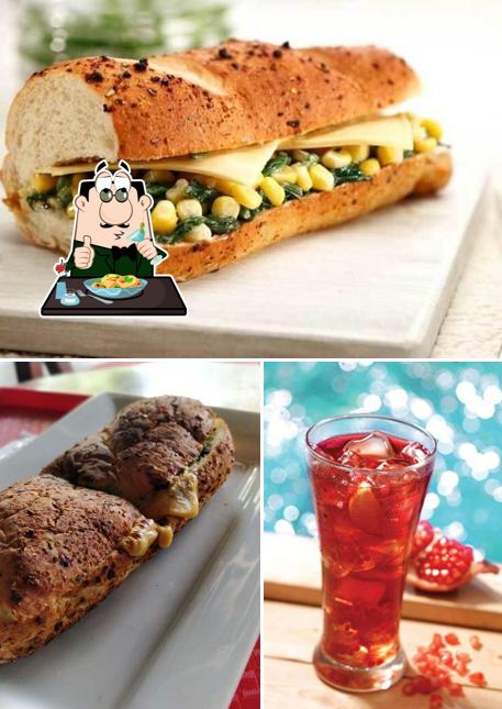 Food at Café Coffee Day