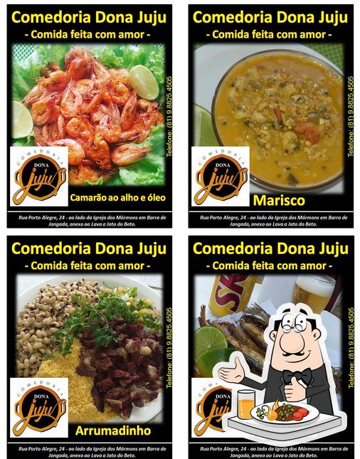 Comida em Comedoria Dona Juju