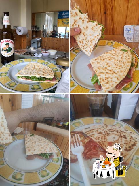 Cibo al Piadineria Azdora