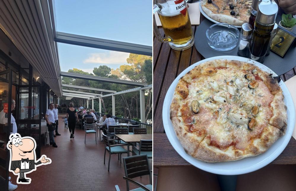 Dai un'occhiata agli interni di Da Bruno 2 Restaurant Pizza and Grill