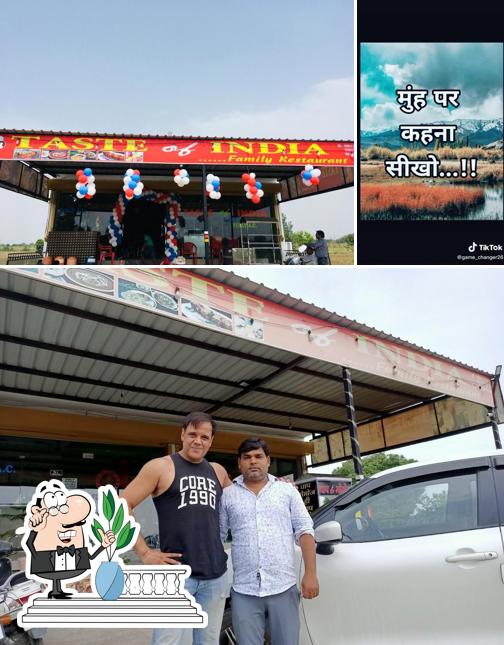 The exterior of TASTE OF INDIA FAMILY RESTAURANT